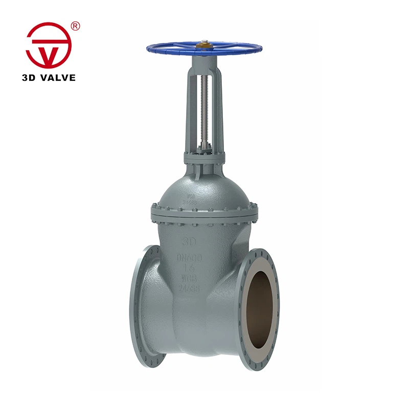 Válvula de compuerta manual de acero al carbono estándar ruso